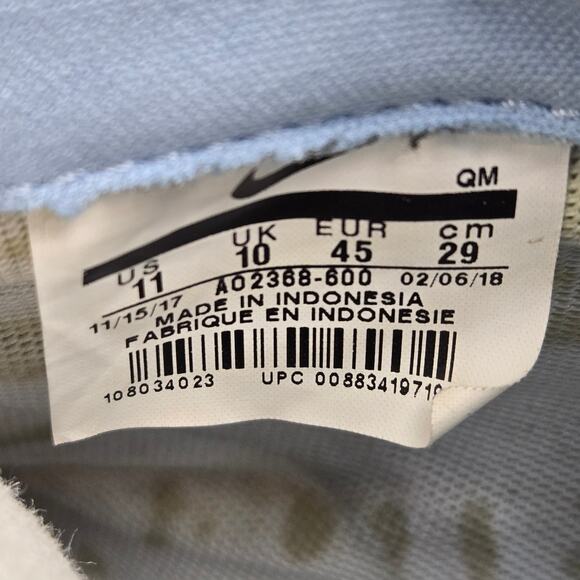 Nike Blazer Royal Easter QS 2018 Spring Patchwork Sneakers Mens 11 AO2368-600 - Picture 16 of 16